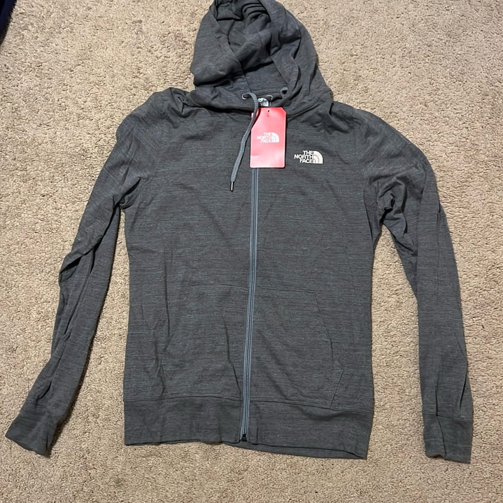 The North Face Size L Light Zip up Sweatshirt Jacket! NWT
